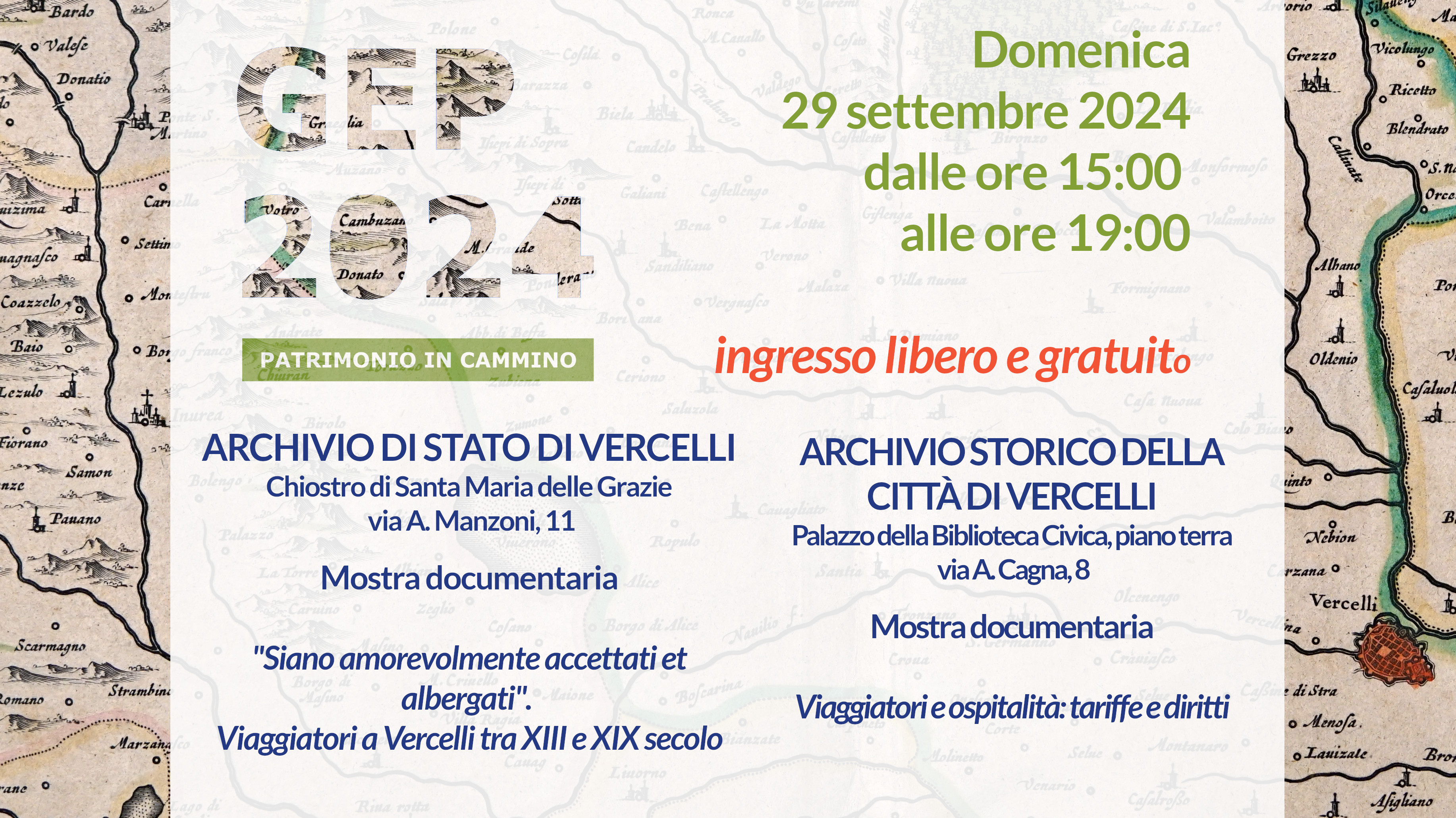 “Siano amorevolmente accettati et albergati”. Viaggiatori a Vercelli tra XIII e XIX secolo